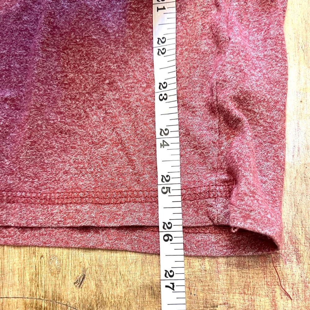 Creative Destruction,Pocket Tee Heathered-Brick,Coastal Cotton Blend,Size M - Picture 7 of 7